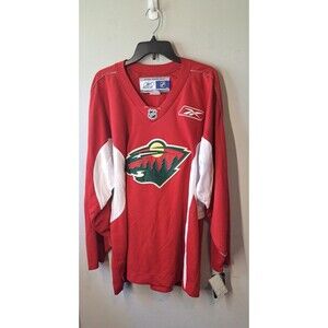 NEW Minnesota Wild NHL Gaborik Hockey Jersey Men's XL Red CCM Reebok RBK Nwt